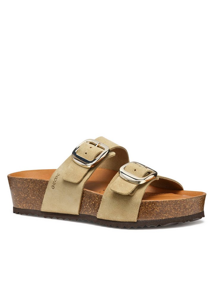 Geox Geox Damen Flip-Flops Beige D551DA-00022 Badepantolette von Geox