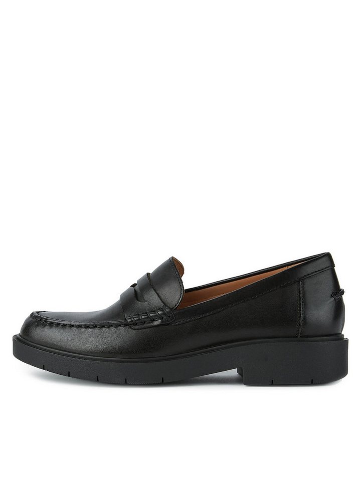 Geox Geox Damen Mokassins GEOX-D SPHERICA EC1 D25QRA 00043 C9997 Schwarz Mokassin von Geox