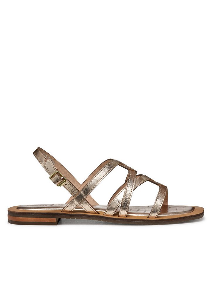 Geox Geox Damen Sandalen GEOX-D55YFA-000N6 C2012 Gold Sandale von Geox