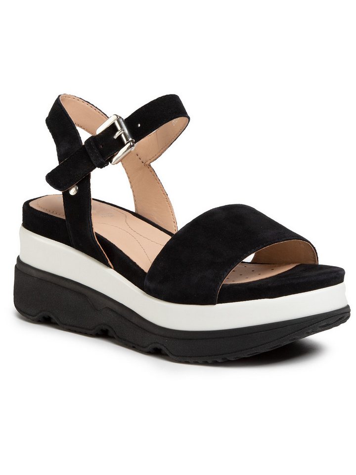 Geox Geox Damen Sandalen Schwarz D02HBC-00021 Sandale von Geox