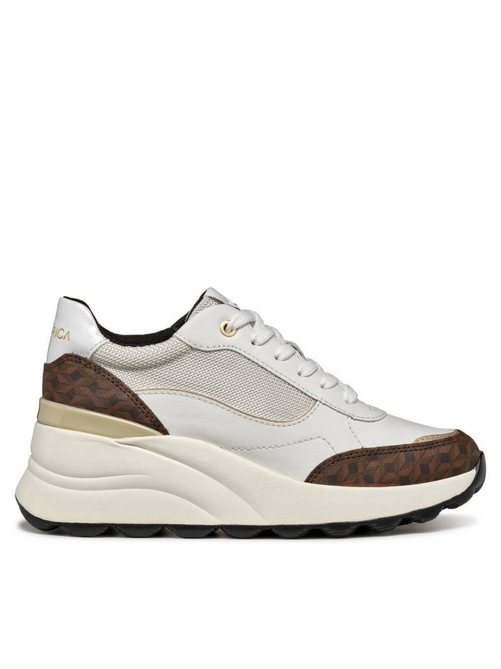 Geox Geox Damen Sneakers GEOX-D SPHERICA EC13 D45WAA 085AS C1352 Weiß Sneaker von Geox