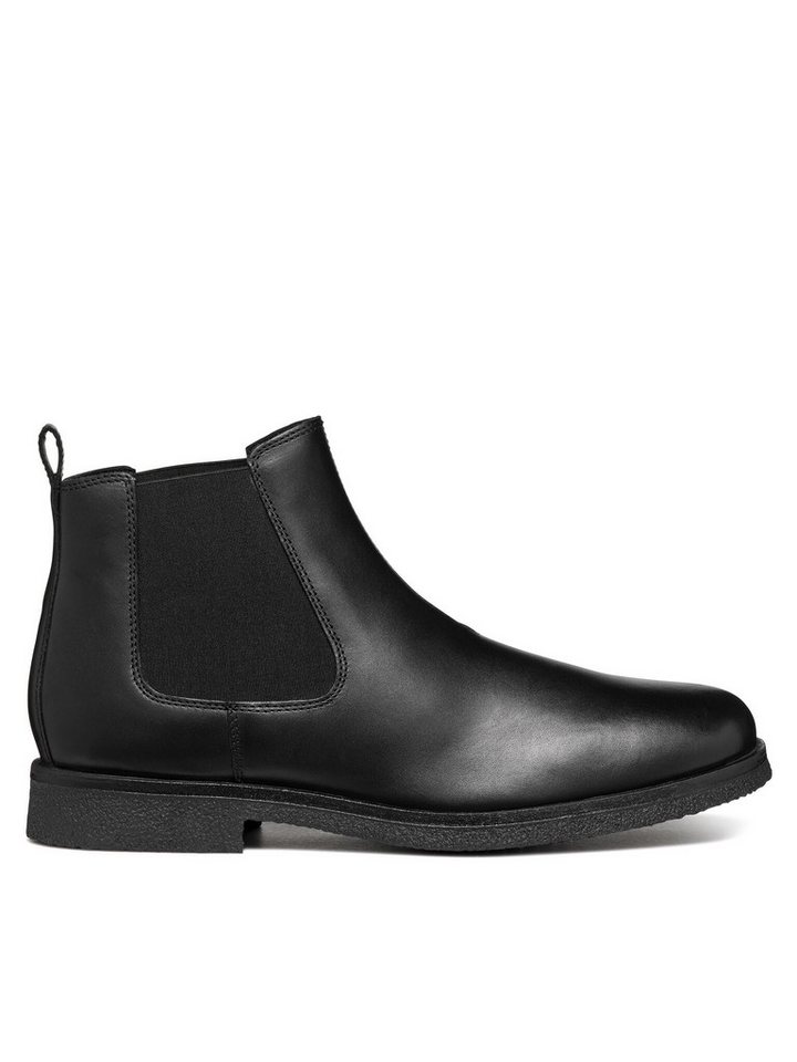 Geox Geox Herren Chelsea Boots GEOX-UOMO CLAUDIO U2658A 00043 C9999 Schwarz Keilstiefel von Geox