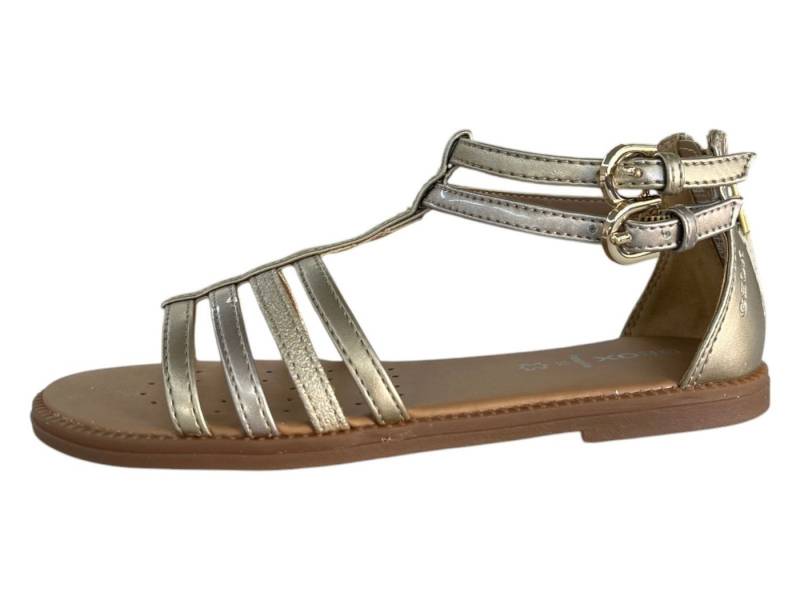 Geox Geox Kinder Sandale J S. KARLY J7235D-0NFHI-C2010 PLATINUM Sandale von Geox