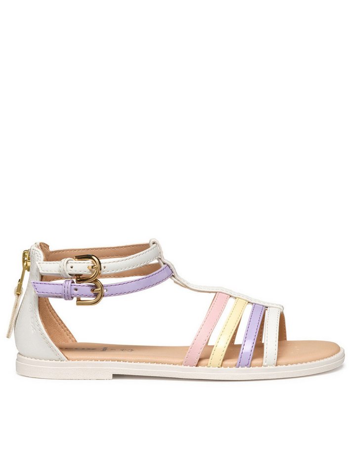 Geox Geox Mädchen Sandalen GEOX-J7235D-05402 C0761 M Weiß Sandale von Geox