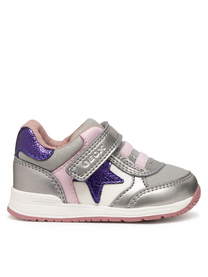 Geox Geox Mädchen Sneakers GEOX-B RISHON GIRL B560LA 0AJAS C1AG8 mehrfarbig Sneaker von Geox