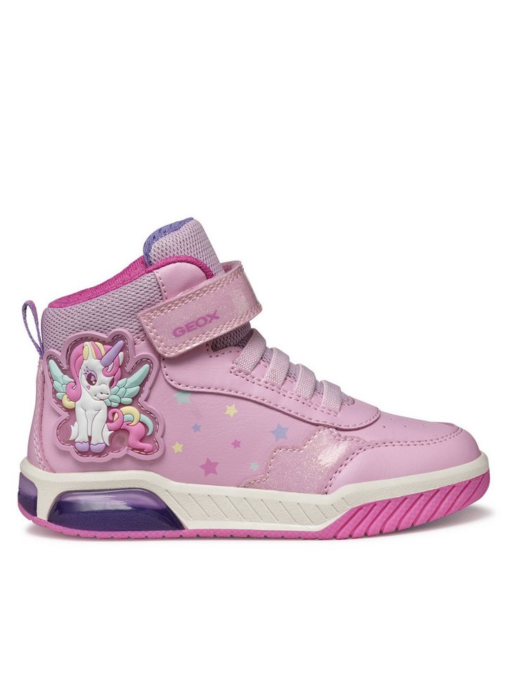 Geox Geox Mädchen Sneakers GEOX-J INEK GIRL J56ASA 0BCKC C8206 D mehrfarbig Sneaker von Geox