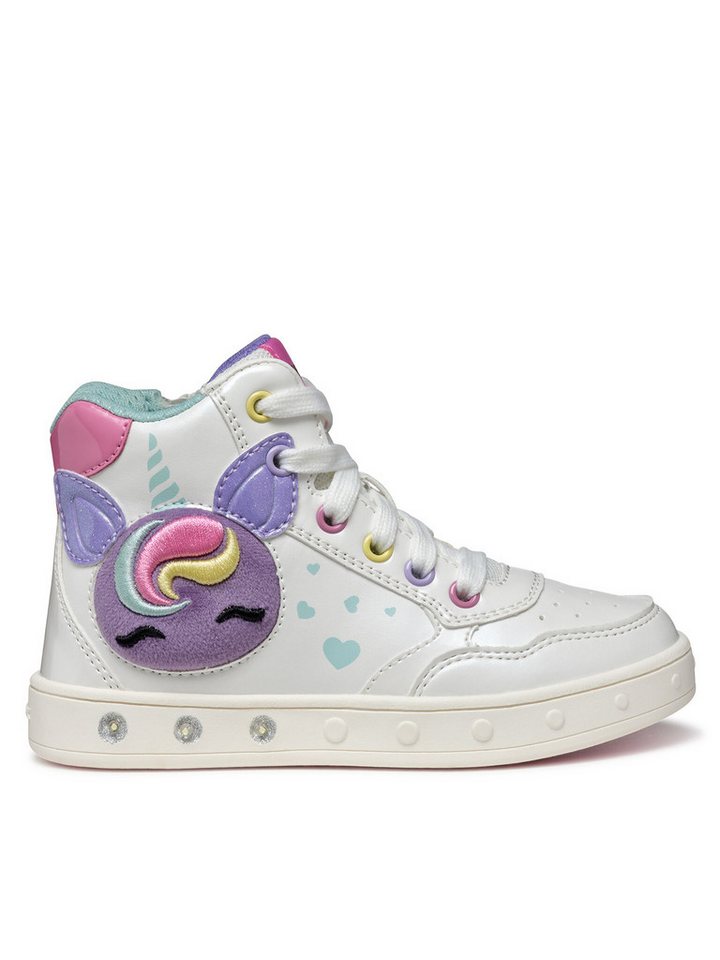 Geox Geox Mädchen Sneakers GEOX-J SKYLIN GIRL J568WD 0NFKN C0653 D mehrfarb Sneaker von Geox