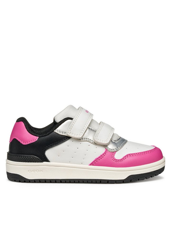Geox Geox Mädchen Sneakers GEOX-J WASHIBA GIRL J45HXB 000BC C0563 S mehrfar Sneaker von Geox