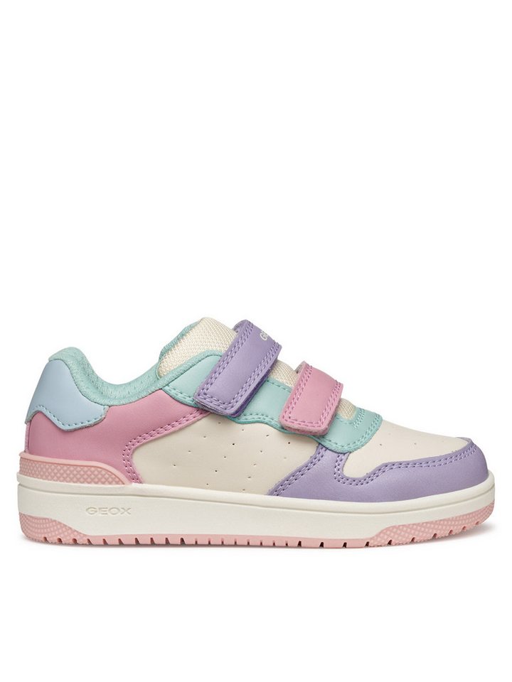 Geox Geox Mädchen Sneakers GEOX-J WASHIBA GIRL J45HXB 000BC C8343 D mehrfar Sneaker von Geox