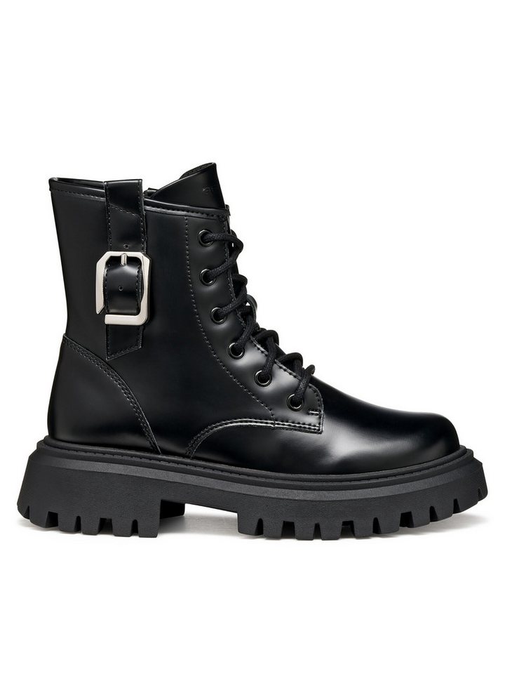 Geox Geox Mädchen Stiefeletten GEOX-J MAQUINNENS GIRL J56M6C 000CN C9999 S Stiefel von Geox