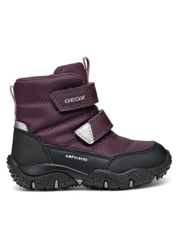 Geox Geox Schneeschuhe B Baltic Girl B Abx B4654B 0FU50 C7J9B M Dunkelrot Schnürschuh von Geox