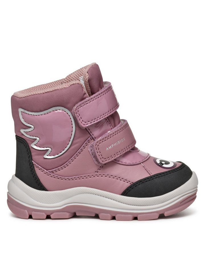 Geox Geox Schneeschuhe B Flanfil Girl B Abx B463WA 054FU C8006 M Rosa Schnürschuh von Geox