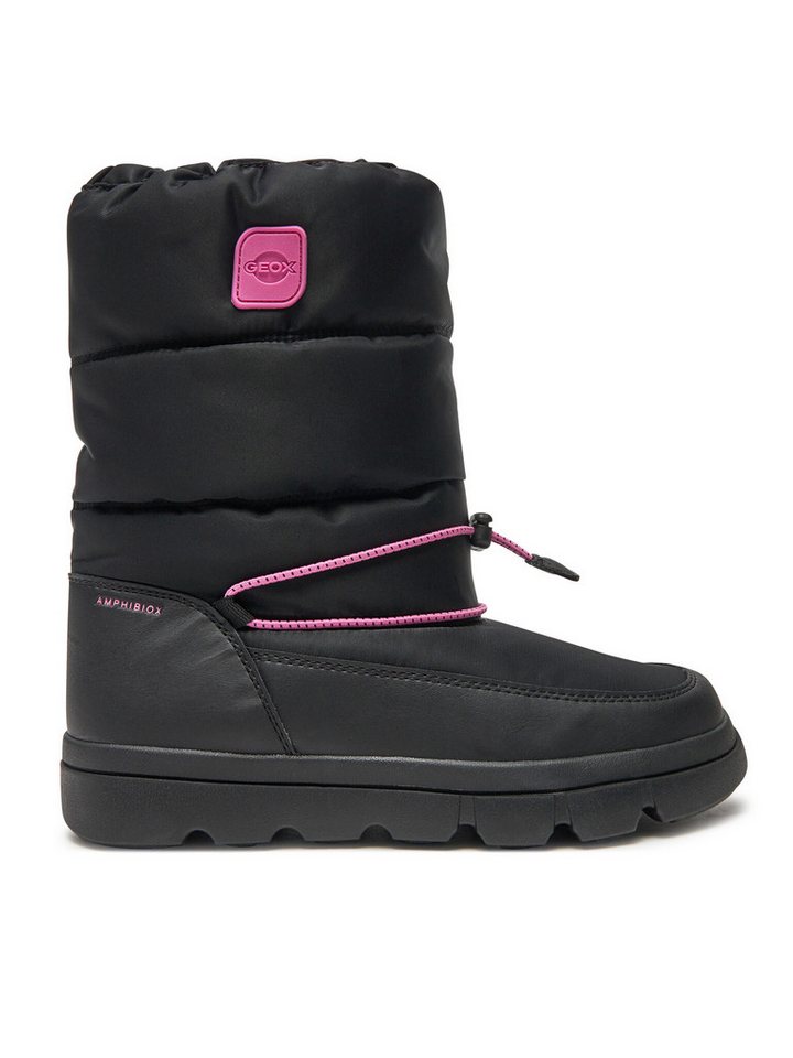 Geox Geox Schneeschuhe Willaboom J46HWB 0FU54 C0922 D Schwarz Schnürschuh von Geox