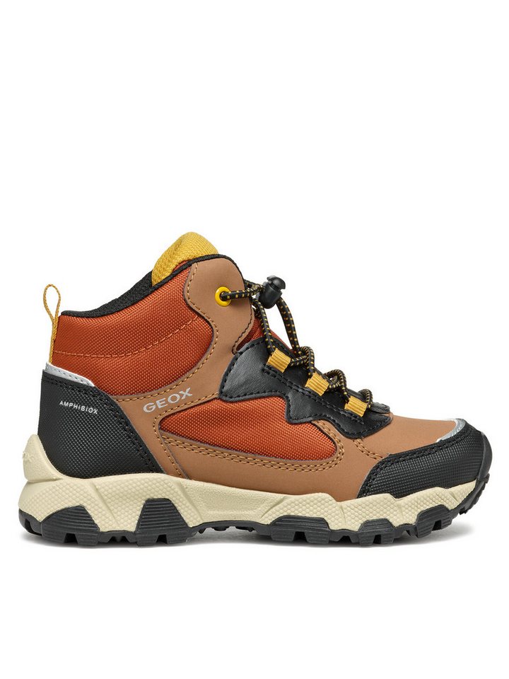 Geox Geox Schnürschuhe J Magnetar Boy B Abx J463ZC 050FU C0275 S Braun Schnürschuh von Geox