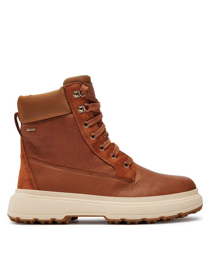 Geox Geox Schnürstiefeletten Lamidie ABX B D46XMB 0FV22 C6001 Braun Schnürstiefel von Geox