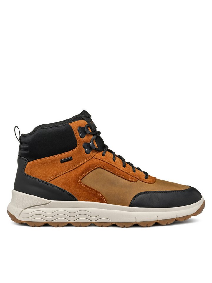 Geox Geox Schnürstiefeletten U Spherica 4X4 B Abx U46FDB 0FF22 C2112 Braun Schnürstiefel von Geox