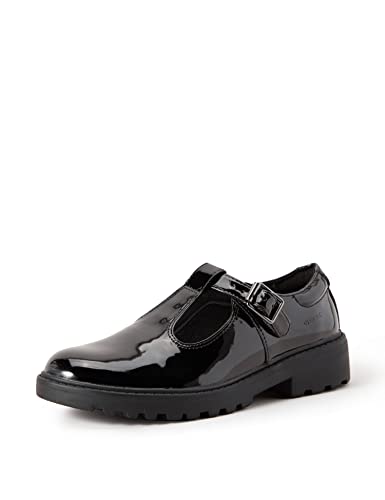 Geox Damen J Casey Girl Ballerinas, Schwarz, 37 EU von Geox
