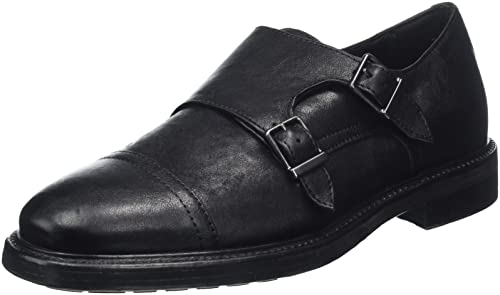 Geox Herren Aurelio Schuhe, Schwarz, 39 EU von Geox