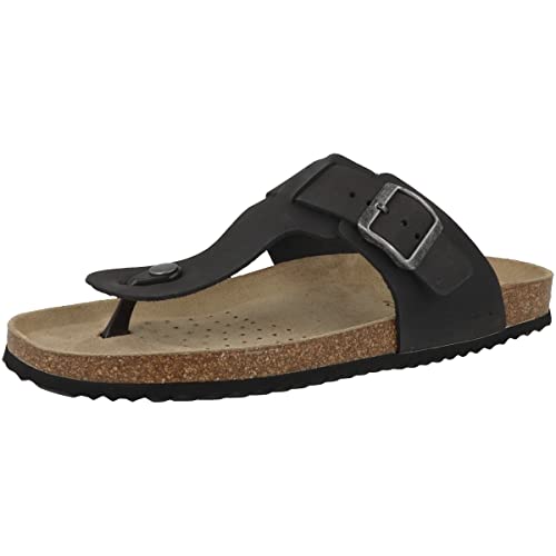 Geox Herren Ghita U SANDALS, Schwarz, 45 EU von Geox