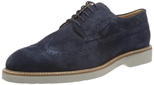 Geox Herren Gubbio Schuhe, Navy, 42 EU von Geox