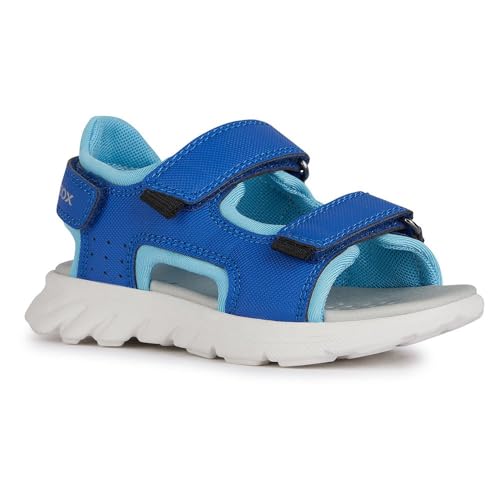 Geox Herren J AIRADYUM BO Sandal, ROYAL/LT Blue, 37 EU von Geox