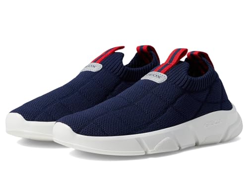 Geox Herren J ARIL Boy A Sneaker, Navy/RED, 37 EU von Geox