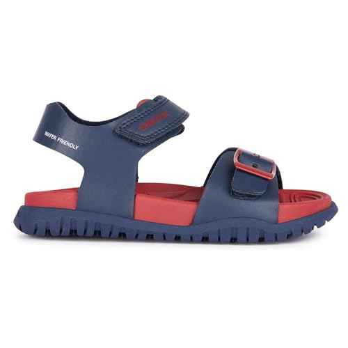 Geox Herren J FUSBETTO BO Sandal, Navy/RED, 37 EU Geox Herren J FUSBETTO BO Sandal, Navy/RED, 37 EU von Geox