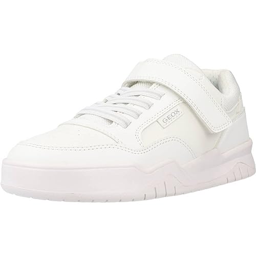 Geox Herren J Perth Boy E Sneaker, White, 37 EU Geox Herren J Perth Boy E Sneaker, White, 37 EU von Geox