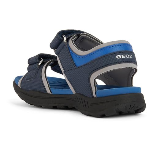 Geox Herren J VANIETT Boy C Sandal, Navy/ROYAL, 37 EU von Geox