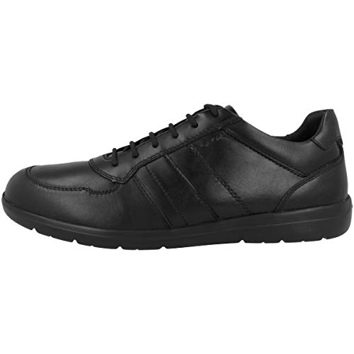 Geox Herren Leitan Schuhe, Schwarz, 40 EU von Geox