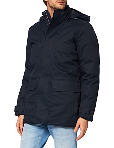 Geox Herren M AERANTIS M1428GT2902 Parka, Mood Navy, 56 von Geox