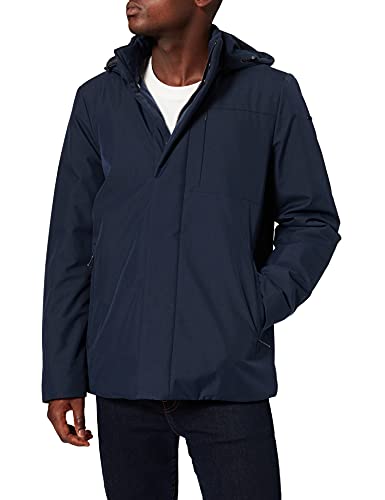 Geox Herren M KAVEN I Jacket, Melange Gothic Blue, 48 von Geox
