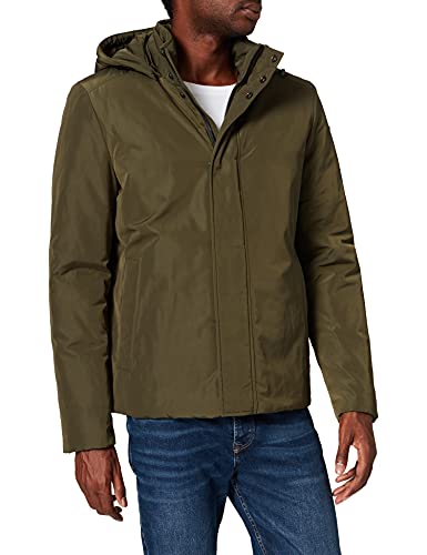 Geox Herren M KENNET M1420LT2882 Jacket, Forest Night, 60 von Geox