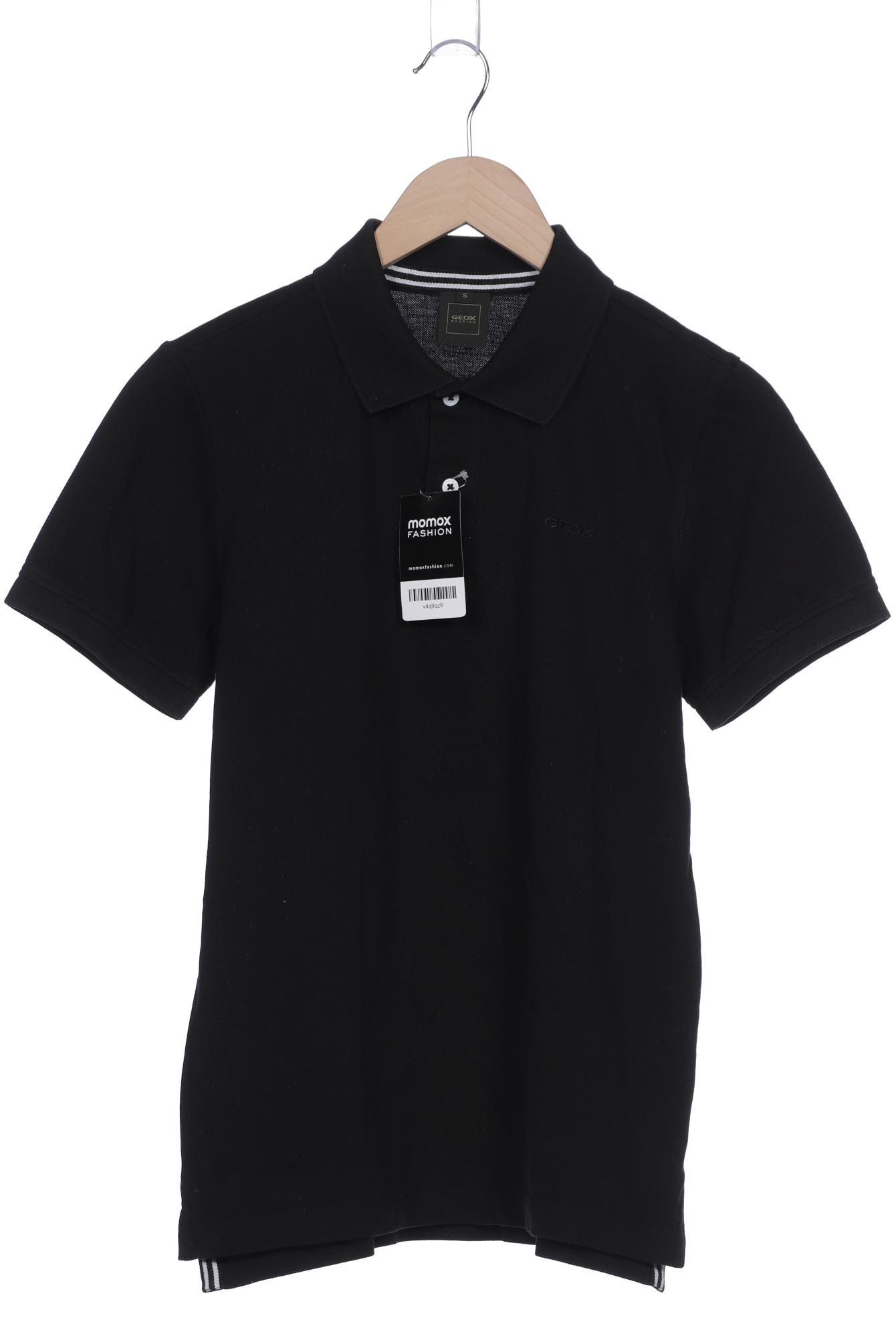Geox Herren Poloshirt, schwarz, Gr. 46 von Geox