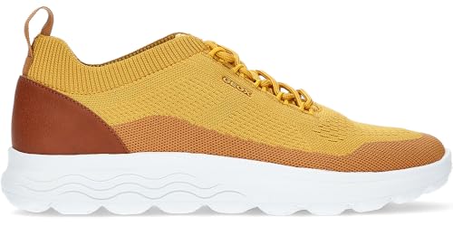 Geox Herren Spherica U Sneakers, Beige Ocher, 46 EU Schmal Geox Herren Spherica U Sneakers, Beige Ocher, 46 EU Schmal von Geox