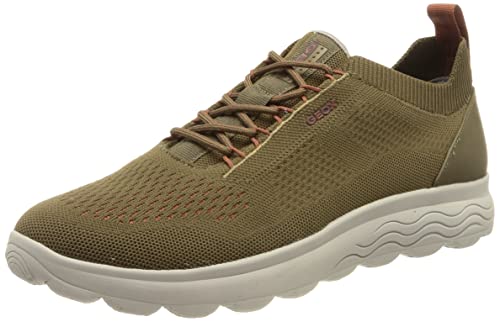 Geox Herren Spherica U Sneakers, Dk Olive, 45 EU von Geox