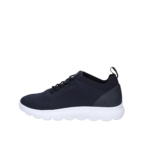 Geox Herren Spherica U Sneakers, Navy Blue, 41 EU Schmal von Geox