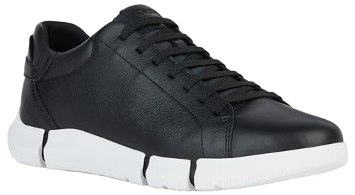 Geox Herren U ADACTER A Sneaker, Black, 44 EU von Geox