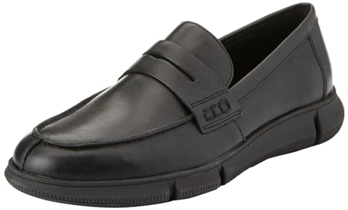 Geox Herren U ADACTER F C Loafer, Black, 44 EU von Geox