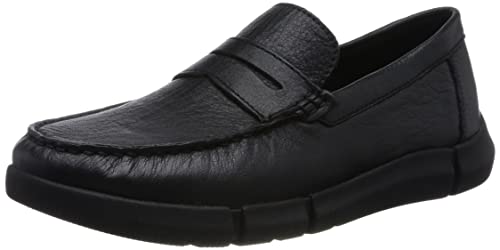 Geox U ADACTER M Wide Moccasin, Black, 39 EU Geox U ADACTER M Wide Moccasin, Black, 39 EU von Geox