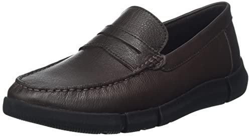 Geox Herren U ADACTER M Wide Moccasin, DK Brown, 43.5 EU von Geox