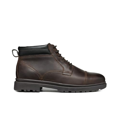 Geox Herren U ANDALO A Ankle Boot, Coffee, 46 EU von Geox