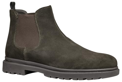 Geox Herren U ANDALO A Ankle Boot, DK Coffee, 43 EU von Geox