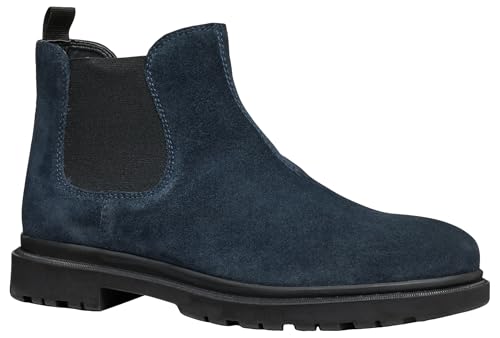 Geox Herren U ANDALO A Ankle Boot, Navy, 42 EU von Geox