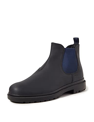 Geox Herren U Andalo ANKLE BOOTS, Black Navy, 44 EU von Geox