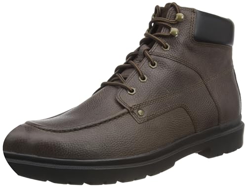 Geox Herren U ANDALO Ankle Boot, Coffee, 42 EU von Geox