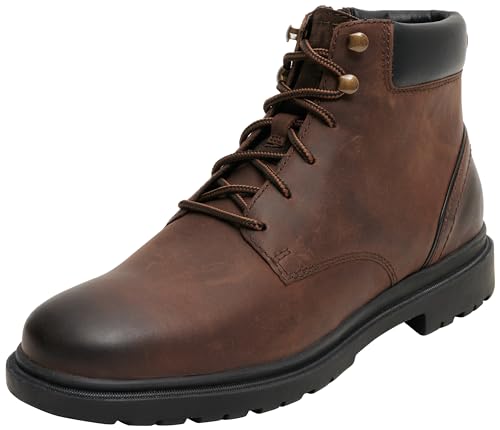 Geox Herren U Andalo Ankle Boot, Kaffee, 43 EU von Geox