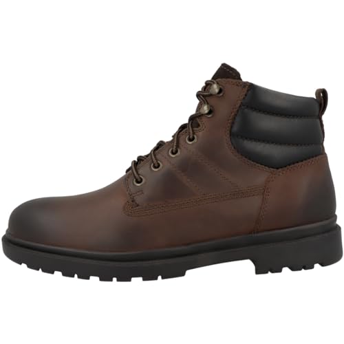 Geox Herren U ANDALO Ankle Boot, DK Coffee, 44 EU von Geox