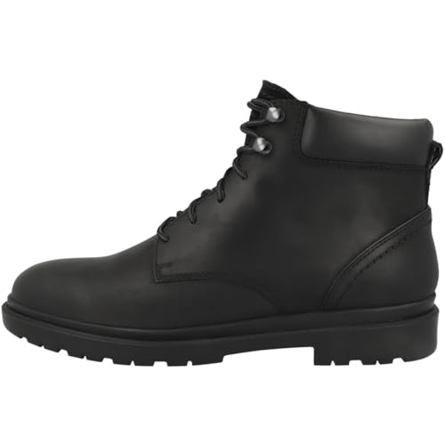 Geox Herren U ANDALO C Ankle Boot, Black, 45 EU von Geox