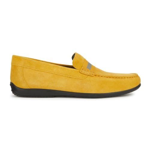 Geox Herren U ASCANIO A Moccasin, Yellow, 42 EU von Geox